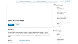 
                            12. Adobe Document Cloud | LinkedIn