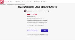 
                            8. Adobe Document Cloud Standard Review & Rating | PCMag.com