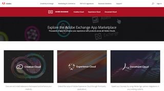 
                            13. Adobe Exchange