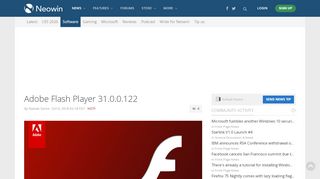 
                            13. Adobe Flash Player 31.0.0.122 - Neowin