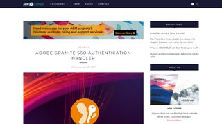 
                            8. Adobe Granite SSO Authentication Handler - AEM Corner