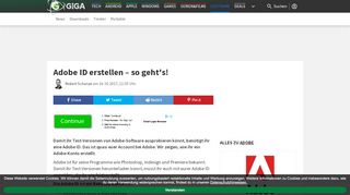 
                            10. Adobe ID erstellen – so geht's! – GIGA