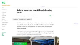 
                            9. Adobe launches new AR and drawing tools | TechCrunch