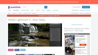 
                            12. Adobe Lightroom 2 - Next Steps - Auckland - Eventfinda