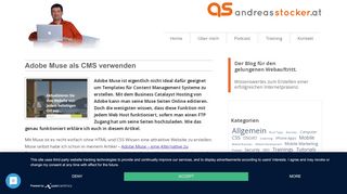 
                            8. Adobe Muse als CMS verwenden - Andreas Stocker