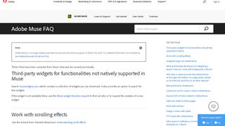 
                            9. Adobe Muse FAQ - Adobe Help Center