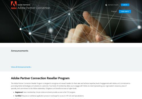 
                            6. Adobe Partner Connection Portal