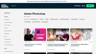 
                            6. Adobe Photoshop CC for Beginners - Skillshare