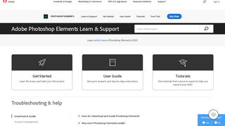 
                            4. Adobe Photoshop Elements Learn & Support - Adobe Help Center