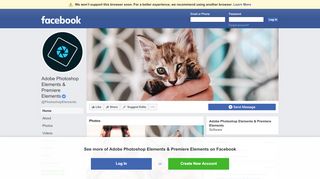 
                            13. Adobe Photoshop Elements & Premiere Elements - Home | Facebook
