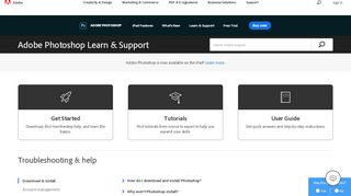 
                            5. Adobe Photoshop Learn & Support - Adobe Help Center