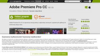 
                            7. Adobe Premiere Pro CC 2018 13.0 - dobreprogramy