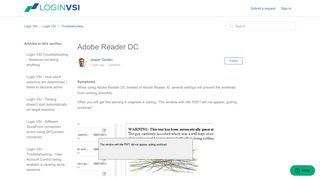 
                            6. Adobe Reader DC – Login VSI