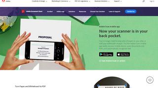 
                            1. Adobe Scan app, scan documents to pdf | Adobe Document Cloud