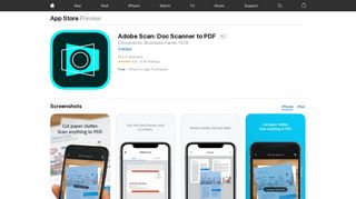 
                            11. Adobe Scan: Doc Scanner to PDF on the App Store - iTunes - Apple