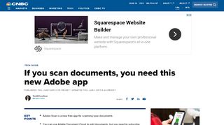 
                            5. Adobe Scan first look - CNBC.com