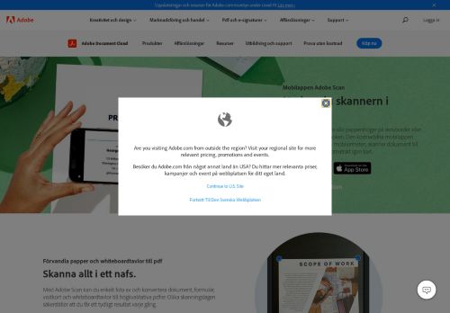 
                            1. Adobe Scan, skanna dokument till pdf | Adobe Document Cloud