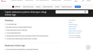 
                            6. Adobe Sign — często zadawane pytania - Adobe Help Center