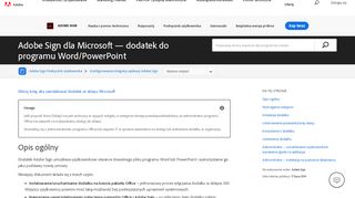 
                            7. Adobe Sign dla Microsoft — dodatek do programu Word/PowerPoint