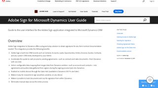 
                            11. Adobe Sign for Microsoft Dynamics CRM user guide