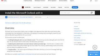 
                            11. Adobe Sign for Microsoft - Outlook Add-in - Adobe Help Center