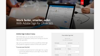 
                            10. Adobe Sign for Office 365 Trial