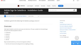 
                            6. Adobe Sign for Salesforce Install Guide - Adobe Help Center