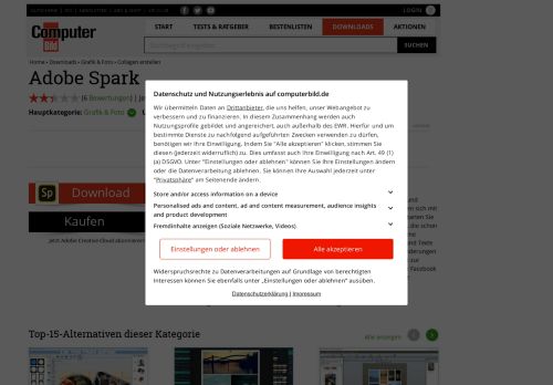 
                            12. Adobe Spark - Download - COMPUTER BILD