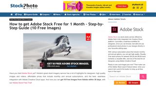 
                            5. Adobe Stock Free Trial - Stock Photo Secrets