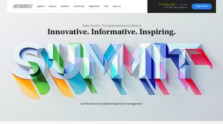 
                            4. Adobe Summit 2019 - The Digital Experience Conference - May 15-16 ...