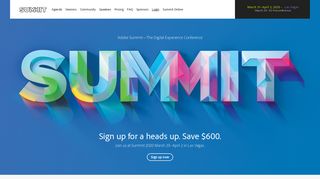 
                            2. Adobe Summit