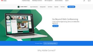 
                            3. Adobe web conferencing software | Adobe Connect