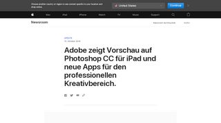 
                            6. Adobe zeigt Vorschau auf Photoshop CC für iPad und neue ... - Apple