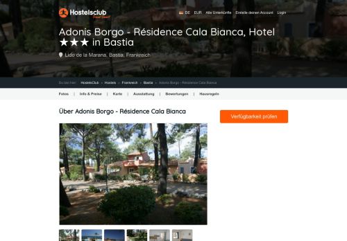 
                            10. Adonis Borgo - Résidence Cala Bianca, Hotel in Bastia - HostelsClub