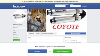 
                            8. Adoro Coyote - Startseite | Facebook