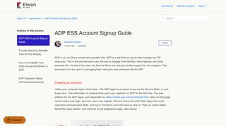 
                            7. ADP ESS Account Signup Guide – Elwyn IT