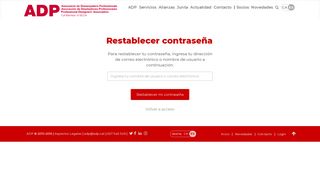 
                            9. ADP | Restablecer contraseña