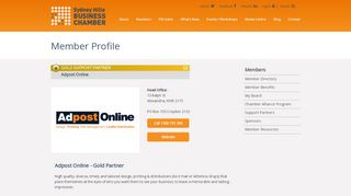 
                            12. Adpost Online - Sydney Hills BUSINESS CHAMBER