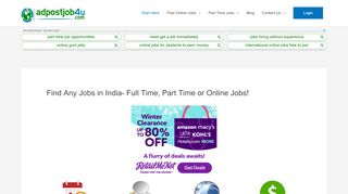 
                            3. AdPostJob4U Part Time Jobs, GOV Job, Online Jobs, Make Money ...