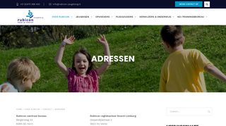 
                            4. Adressen - Contact - Over Rubicon - Rubicon Jeugdzorg