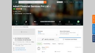 
                            12. Adroit Financial Services Pvt Ltd, Rohini - Capital Market Consultants ...