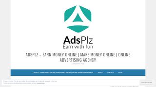 
                            1. Adsplz – Earn Money Online | Make money ONline | Online ...