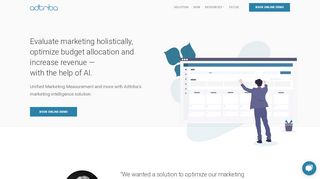 
                            2. Adtriba - AI-Powered Marketing Decisions