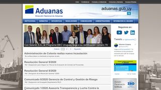 
                            9. ADUANAS - Dirección Nacional de Aduanas - República Oriental del ...