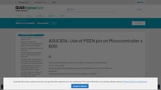 
                            12. ADUC834: Use of PSEN pin on Microcontroller v 8051 - Documents ...