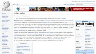 
                            10. Adult Swim - Wikipedia