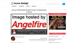 
                            5. Adultfriendfinder Page Standard Login - 100 Free Sex Hookup!