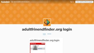 
                            10. adultfrinendfinder.org login