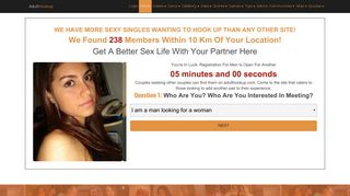 
                            5. AdultHookup.com | The Top Adult Dating Site Online