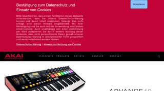 
                            3. Advance 49 | Keyboard Controller | akaipro.de